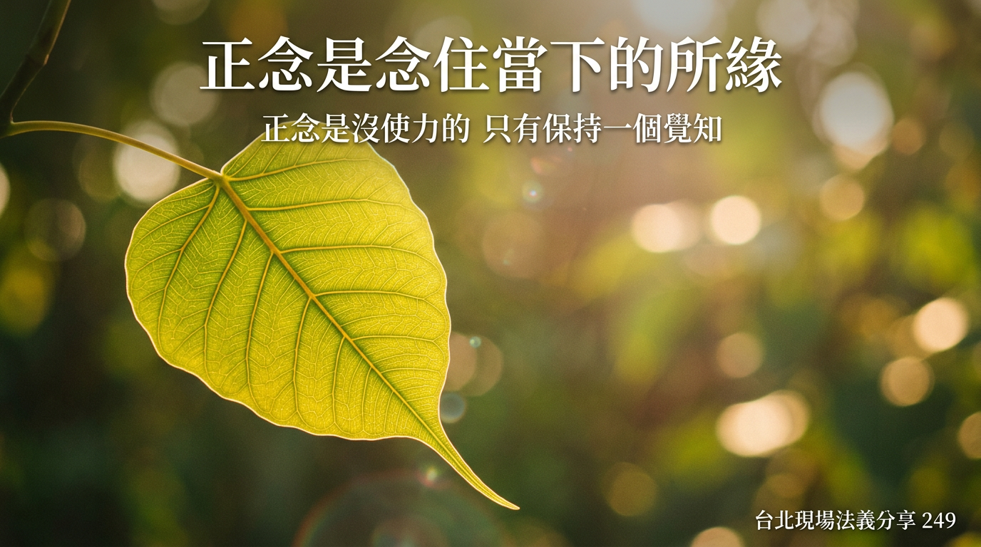 台北現場法義分享249