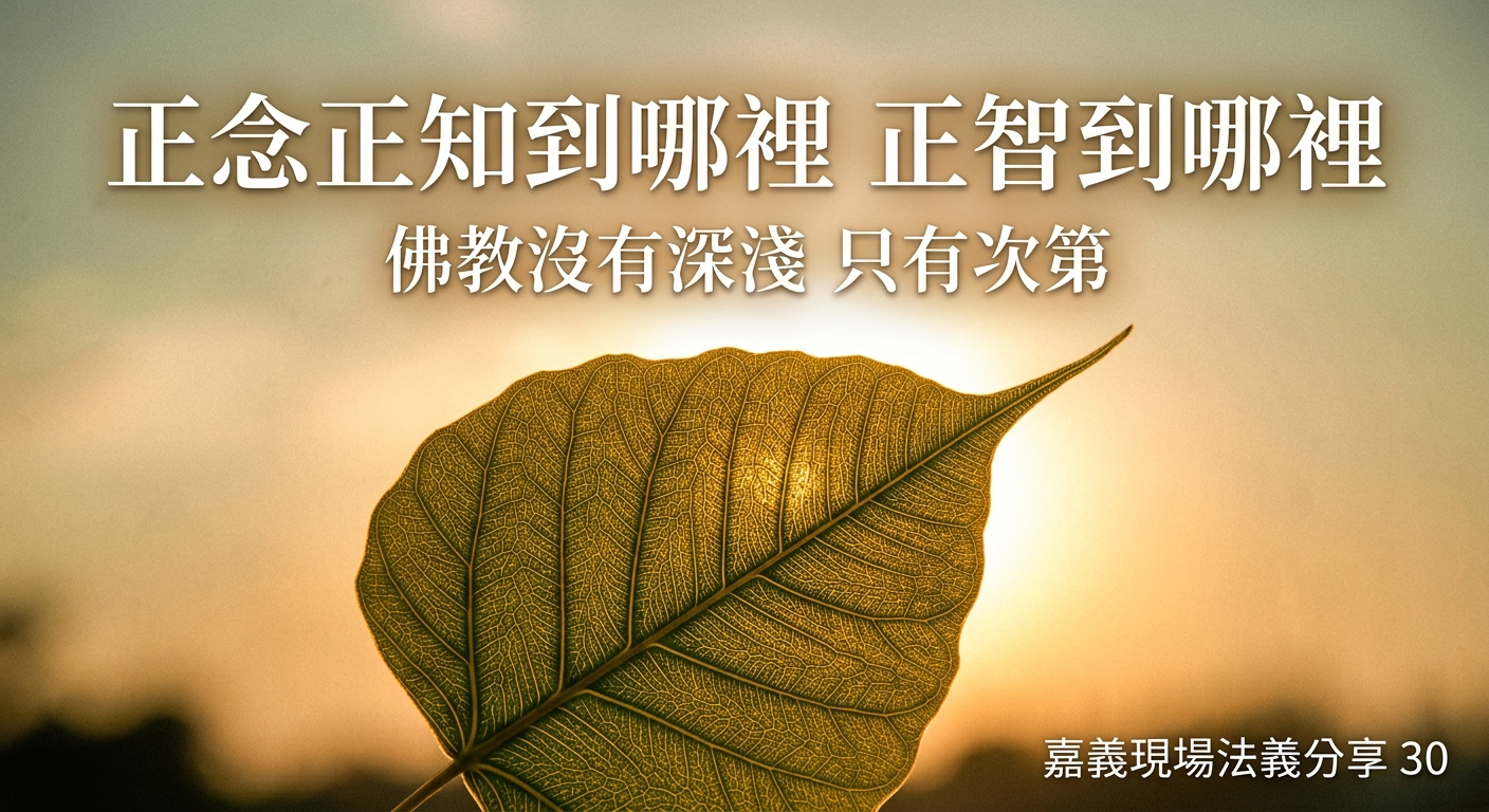 嘉義現場法義分享30